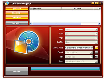 Chanel DVD Ripper screenshot