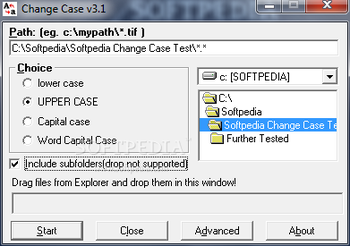 Change Case screenshot