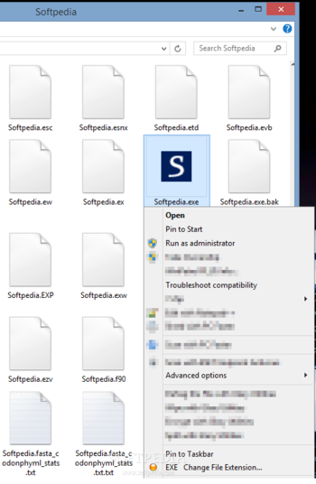 Change File Extension Shell Menu screenshot