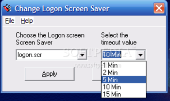 Change Logon Screen Saver screenshot 2