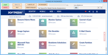 ChangeMyPasswords screenshot