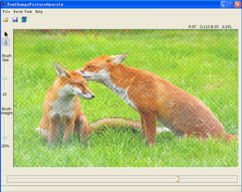 ChangePictureOpacity Pro screenshot