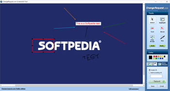 ChangeRequest.com Screenshot Tool screenshot