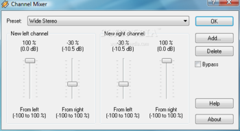 Channel Mixer screenshot