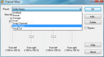 Channel Mixer screenshot 2