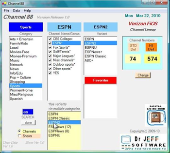 Channel88 Demo screenshot