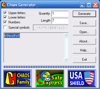 CHAOS Generator screenshot 2