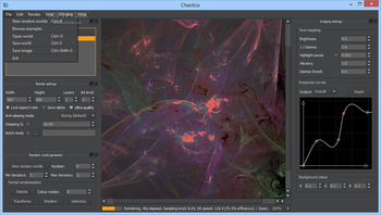 Chaotica Portable screenshot 2