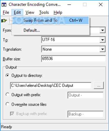 Character Encoding Converter screenshot 3