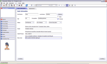 Character Writer screenshot