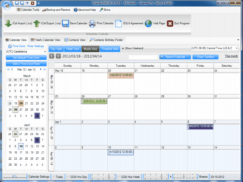 Chariots PIM DB screenshot