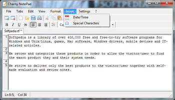 Charny NotePad screenshot 5