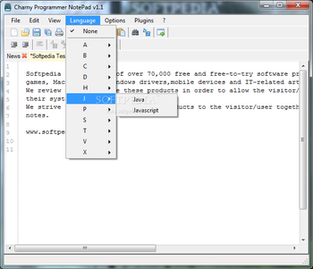 Charny Programmer NotePad screenshot 4