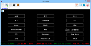 Chart Geany screenshot 4