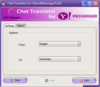 Chat Translator for Yahoo Messenger screenshot 2
