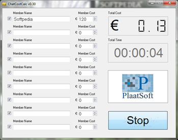 ChatCostCalc screenshot