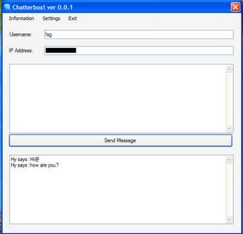 Chatterbox screenshot