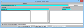 CHDK Config File Editor screenshot 2