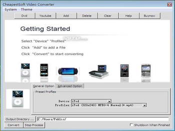 CheapestSoft Total Video File Converter screenshot 2