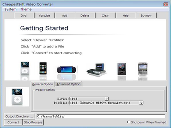 CheapestSoft Total Video File Converter screenshot 3