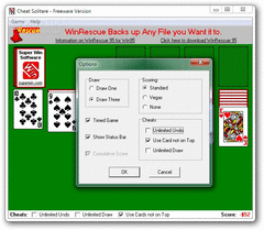 Cheat Solitaire screenshot 2