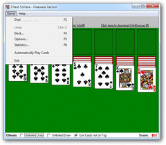 Cheat Solitaire screenshot 3