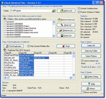 Check Identical Files screenshot 2