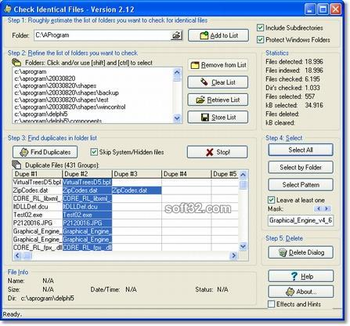 Check Identical Files screenshot 3