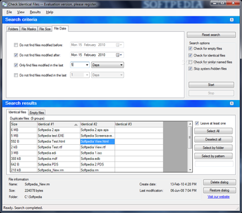 Check Identical Files screenshot 5