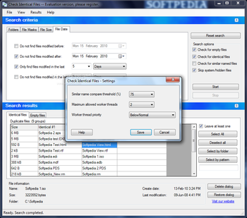 Check Identical Files screenshot 6