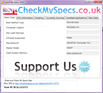 Check My Specs screenshot 2