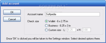 Check Printer Business Edition Nine Accounts screenshot 2