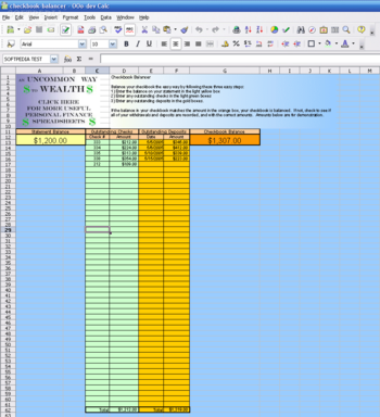 Checkbook Balancer screenshot