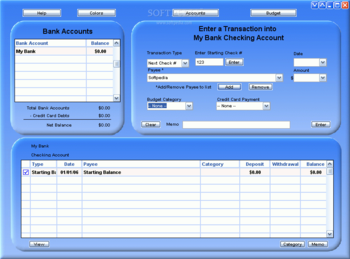 Checkbook Ease screenshot 2