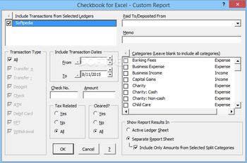 Checkbook for Excel screenshot 13