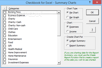 Checkbook for Excel screenshot 14