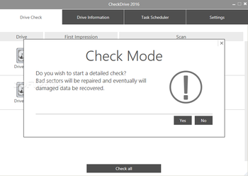 CheckDrive screenshot 2