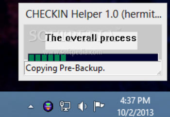 CHECKIN Helper screenshot