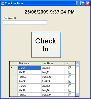 CheckInTime screenshot