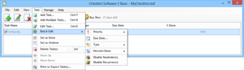 Checklist Software screenshot 5