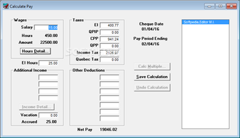 CheckMark Canadian Payroll screenshot 17