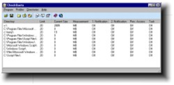 CheckQuota Advanced - 5 Server Licenses, up to 299 dirs screenshot 2