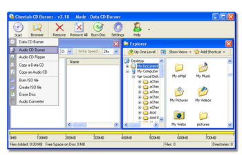 Cheetah CD Burner screenshot 2