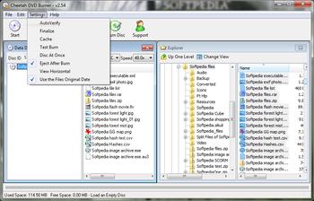 Cheetah DVD Burner screenshot 2