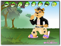 Cheetah Fashion Dress Up screenshot 2