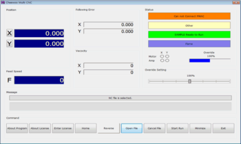 Cheewoo Multi CNC screenshot