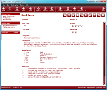 Chef screenshot