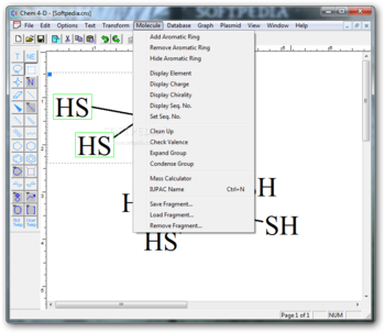 Chem 4-D screenshot 7