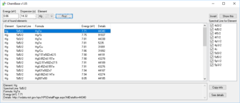 ChemBase screenshot