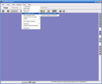 Chemcraft screenshot 3